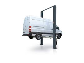 Dizalica dvostubna, elektro-hidraulična nosivost 5000 kg visina 4165 mm sinhronizacija simetrične ruke SPACE